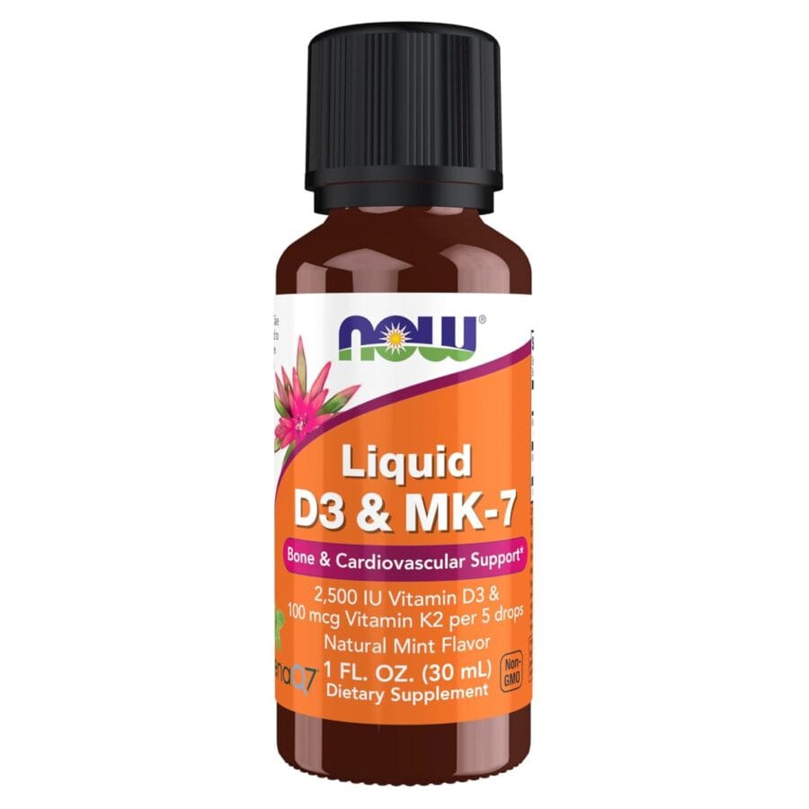 Liquid D3+K2-MK7 | 30ml | Now Foods