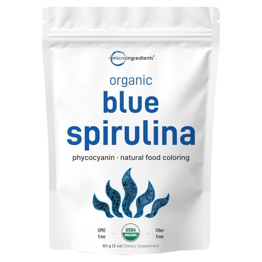 Organic Blue Spirulina Powder | 60g | Micro Ingredients