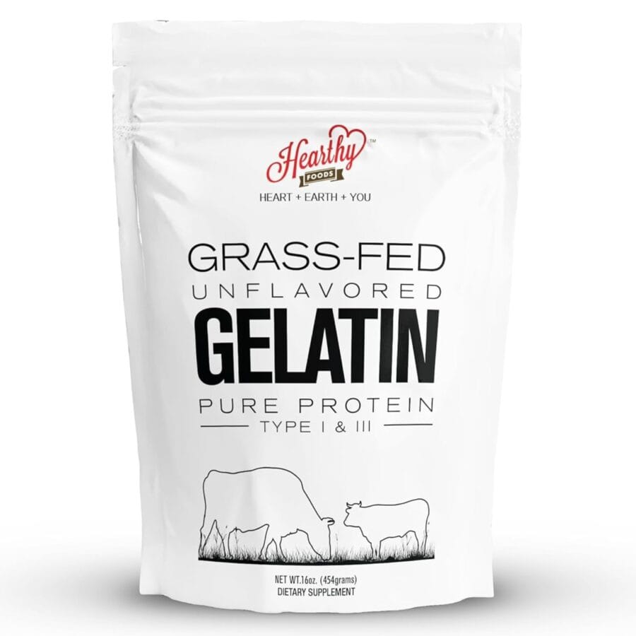 Grass Fed Gelatin Powder | 454g | Hearthy Foods