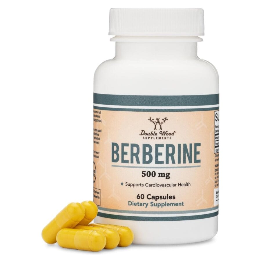 Berberine | 60 x 500mg Capsules | Double Wood Supplements