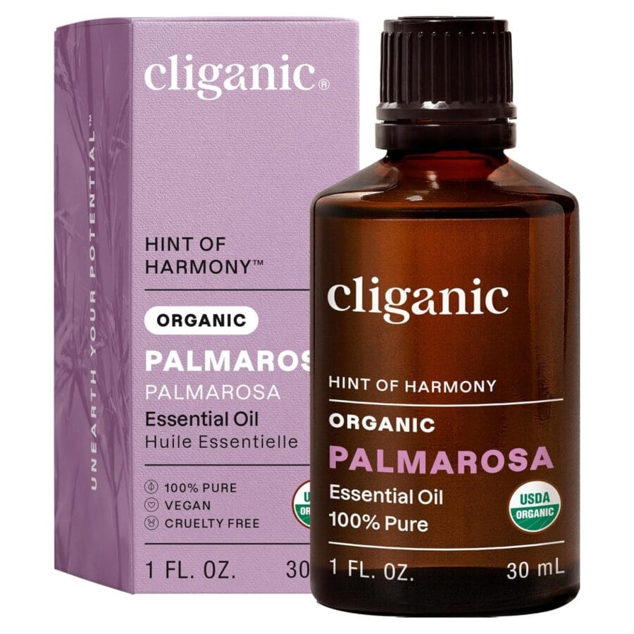 Organic Palmarosa Oil | 30ml | Cliganic