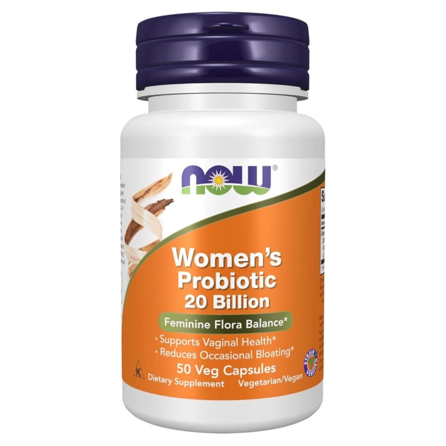 Woman's Probiotic, 20 Billion | 50 x 139mg Capsules | Now Foods
