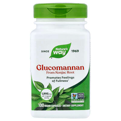 Glucomannan | 100 x 665mg Capsules | Nature's Way