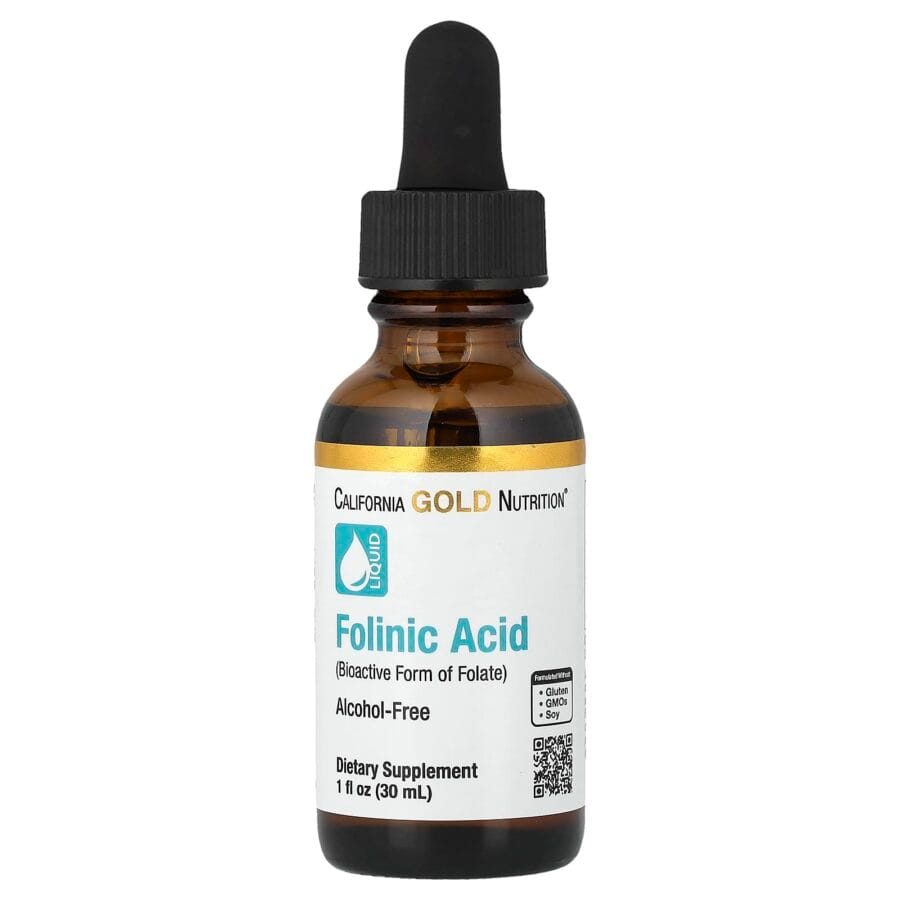Folinic Acid Drops | 30ml | California Gold Nutrition
