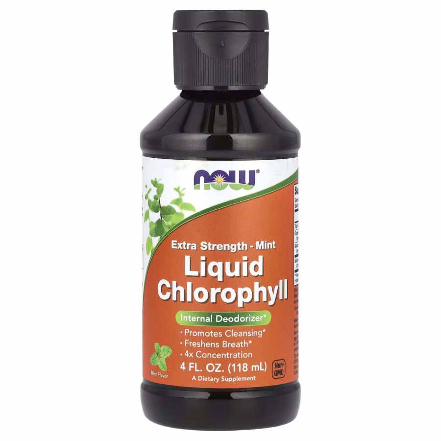 Liquid Chlorophyll, Extra Strength | 118ml | Now Foods