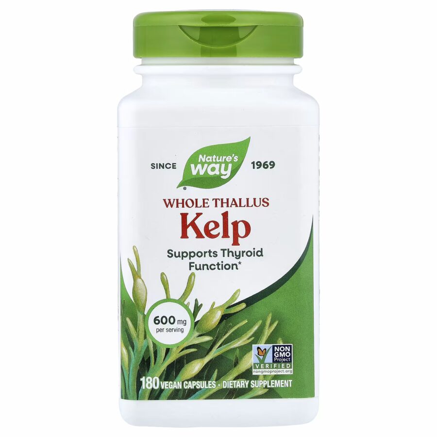 Kelp | 180 x 600mg Capsules | Nature's Way