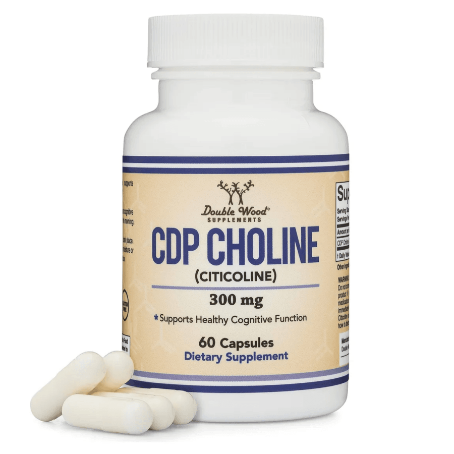 CDP Choline | 60 x 300mg Capsules | Double Wood Supplements