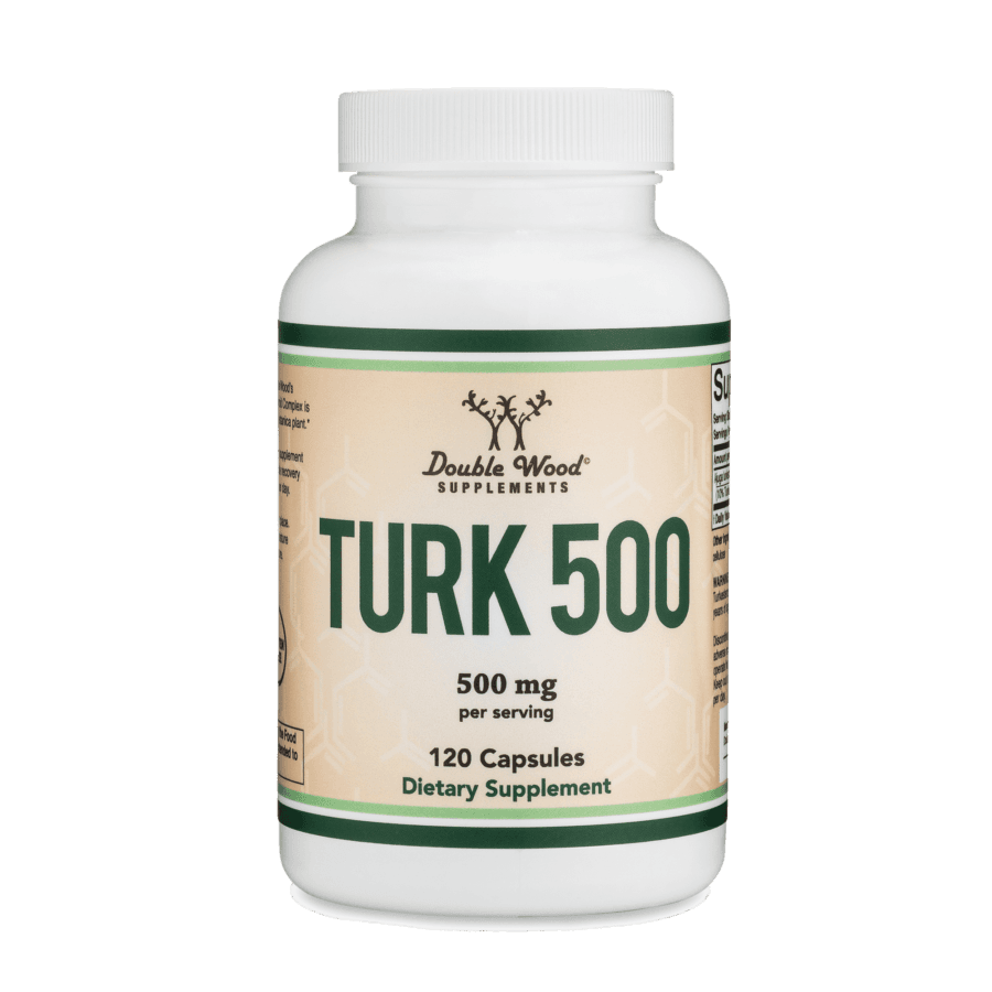 Turkesterone | 120 x 500mg Capsules | Double Wood Supplements