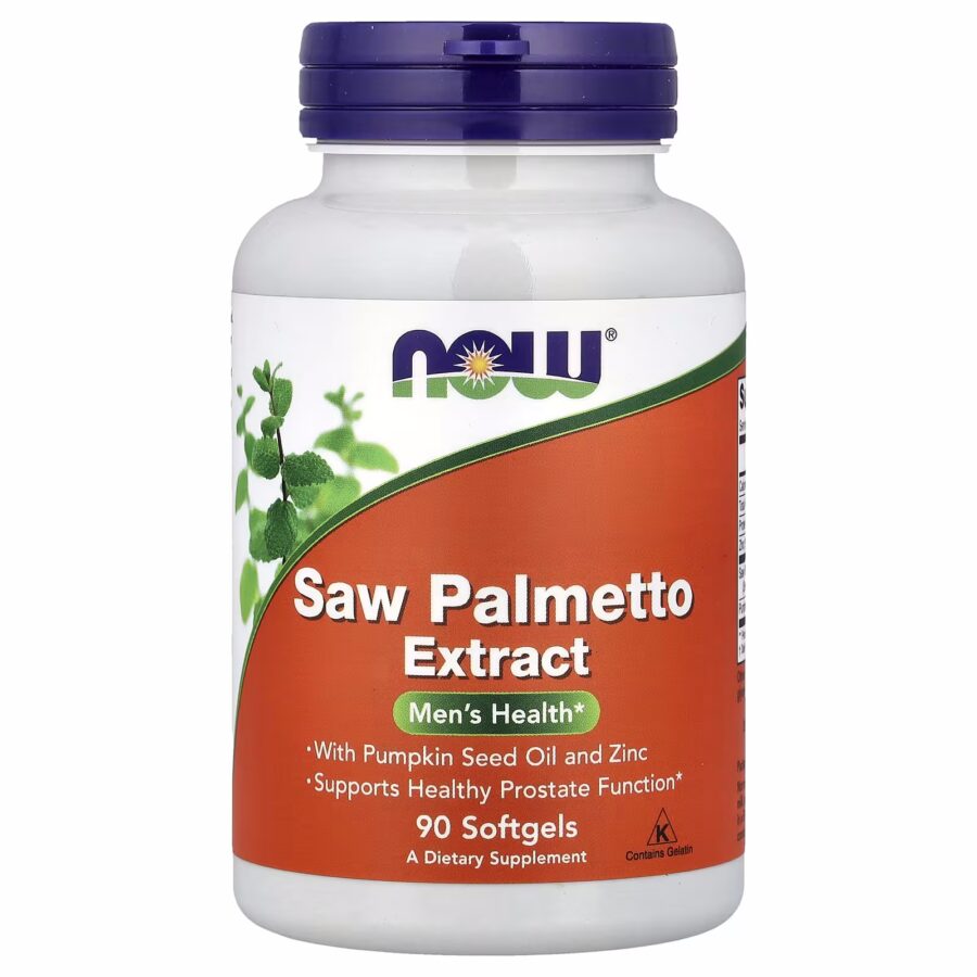 Saw Palmetto Extract 320mg | 90x320mg Softgels | Now Foods