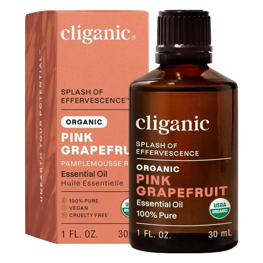 Organic Pink Grapefruit Oil | 30ml | Cliganic