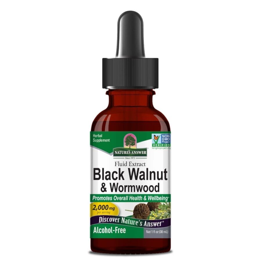 Black Walnut & Wormwood, Fluid Extract | 30ml | Nature's Answer